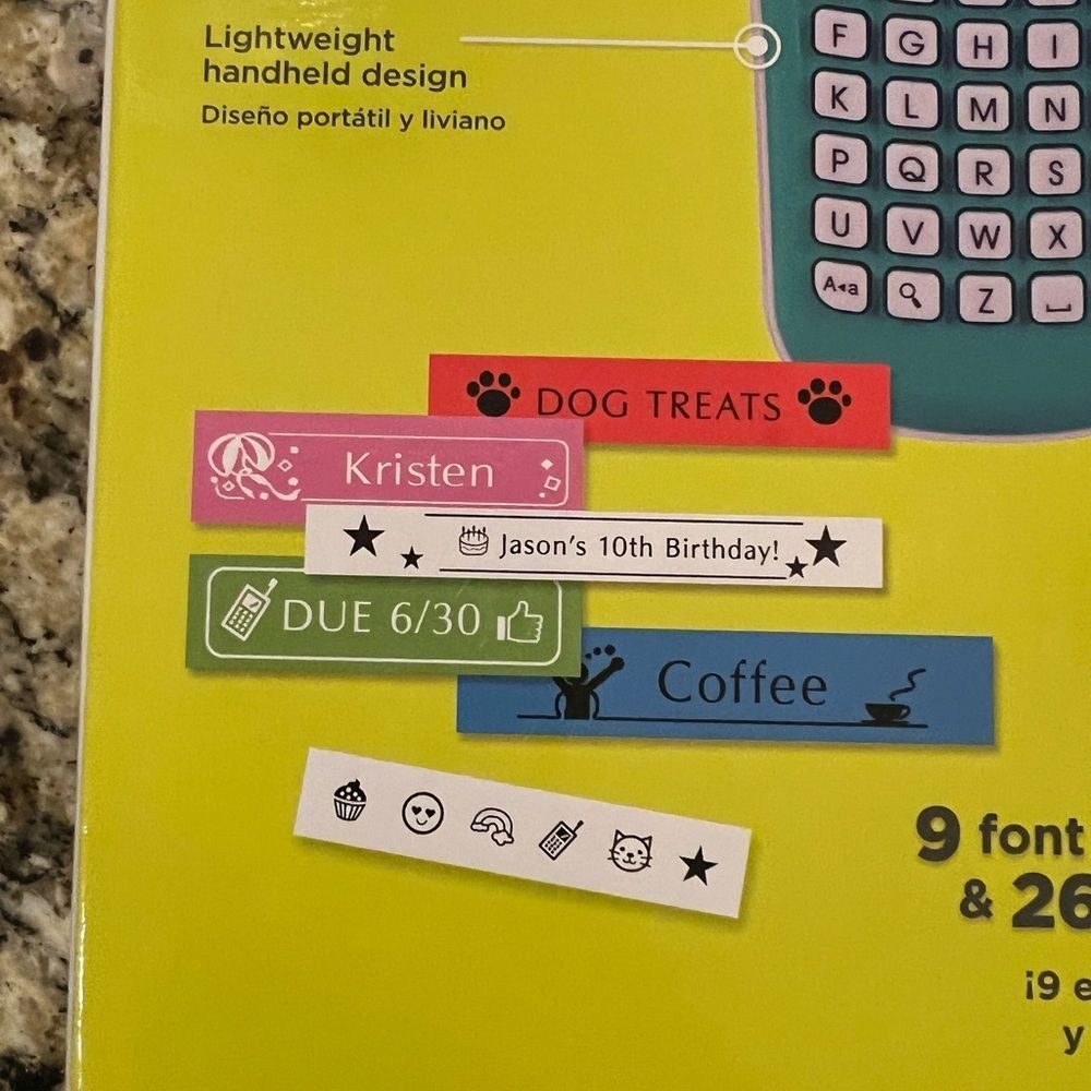 Brother P-touch label maker NEW - Picture 8 of 10